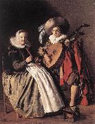 MOLENAER, Jan Miense The Duet ag oil painting reproduction